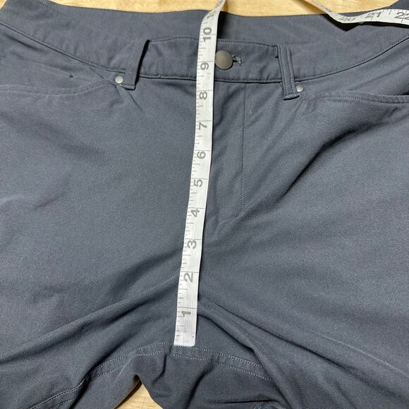 Lululemon ABC Slim Warpstreme Black Men's Pant 31 x 31 Excellent Used Condition - Picture 7 of 8